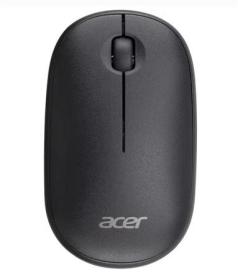 Acer Wireless Bubble Mouse Black - RF2.4G, 1600 dpi, 102x60x32 mm, 60g bez AA baterie, retail pack Acer Wireless Bubble Mouse Black - RF2.4G, 1600 dpi, 102x60x32 mm, 60g bez AA baterie, retail pack