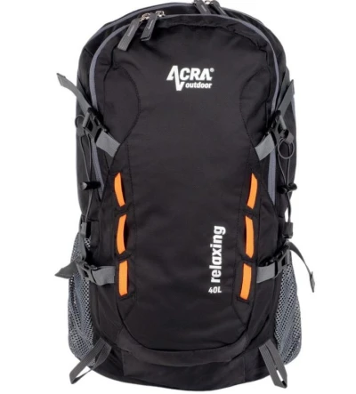 ACRA Batoh Relaxing 40 L turistický čierny BA40-CRN