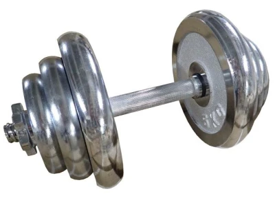 ACRA Činka nakládací jednoruční chromovaná 20 kg - 25 mm ACRA Činka nakládací jednoruční chromovaná 20 kg - 25 mm