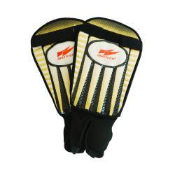 Acra Futbalové chrániče holení veľkosť M žlté