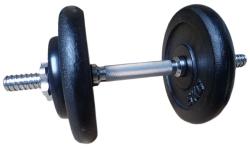 ACRA Jednoruční nakládací činka 15 kg - 25 mm - černá