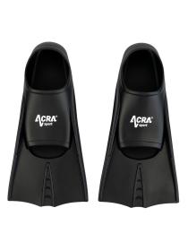Acra krátké tréninkové ploutve, černé - L