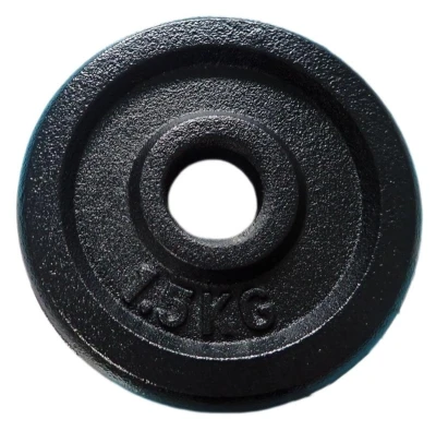 Acra Litinový kotouč (závaží) na činky 1,5kg - 25mm