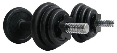 ACRA nakládací činka jednoruční set 2 x 5 Kg (10kg) pogumované ACRA nakládací činka jednoruční set 2 x 5 Kg (10kg) pogumované