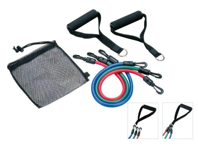 Acra Nastavitelný gumový expandér - 3 v sadě 48cm