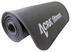 ACRA D87-CRN Gymnastická podložka 183x60x1,2 cm, ČERNÁ