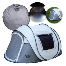 Acra Outdoor ST31 samorozkladací stan pre 2-3 osoby/2seconds - strieborný so zatmavením