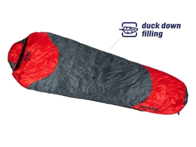 Acra péřový spací pytel Wyrm 800 - 225 cm, kachní peří Acra péřový spací pytel Wyrm 800 - 225 cm, kachní peří