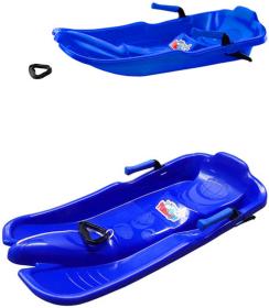 Acra PLASTKON Boby dětské TURBOJET 2 brzdy 85x42x19cm Modré na sníh