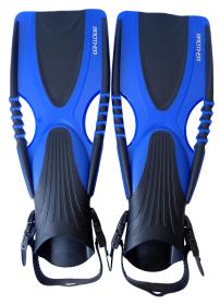 ACRA Ploutve Delta roztahovací s páskem 36/40 - modré