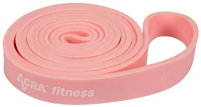 Acra Posilovací guma 21 mm, růžová