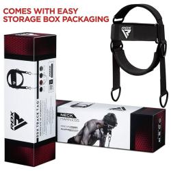 Acra RDX Posilňovač krku Head Harness čierny WAN-H2B+