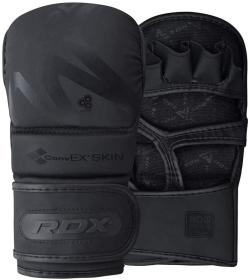 Acra RDX Rukavice Sparring T15 MMA černé kožené vel. M