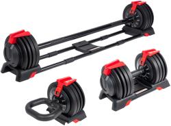Acra Sada nastavitelných činek 24 kg, 3v1