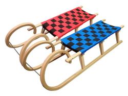 Acra A2042ROH 125cm drevené sane rohačky