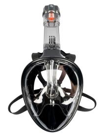 Acra Šnorchlovacia maska, čierna, celoobličajová, veľkosť S/M