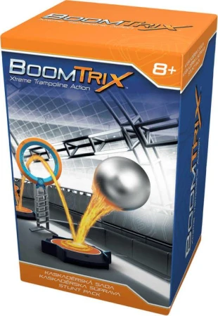 ADC BoomTrix Set kaskadérsky kruh s trampolínou doplnok ku guľôčkovej dráhe
