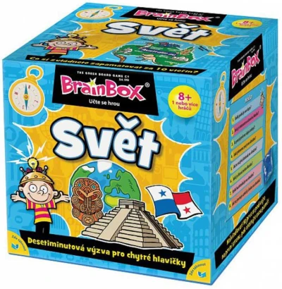 ADC BRAINBOX HRA Svět (společenská hra)