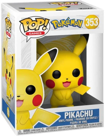 FUNKO Pop! Games Pokémon Pikachu figúrka plastová 353