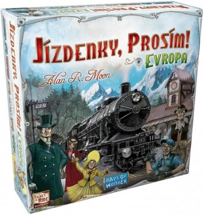 ADC Hra Jízdenky, prosím! Evropa (společenská hra)