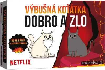 ADC Hra Výbušná koťátka: Dobro a zlo (společenská hra)