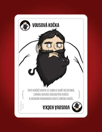 ADC Hra Výbušná koťátka karetní hra (společenská hra)