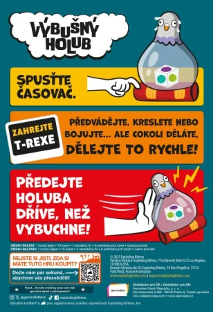 ADC Hra Výbušný holub rodinná (společenská hra)