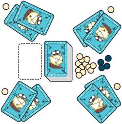 ADC Hra Vydry karetní taktická (společenská hra)