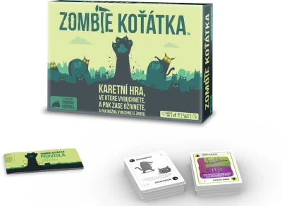 ADC Hra Zombie koťátka karetní (společenská hra)