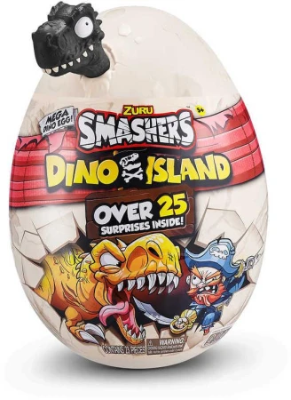 ADC Smashers Dino Island Vajce dinosaurus so slizom a doplnkami vo vajci veľké balenie