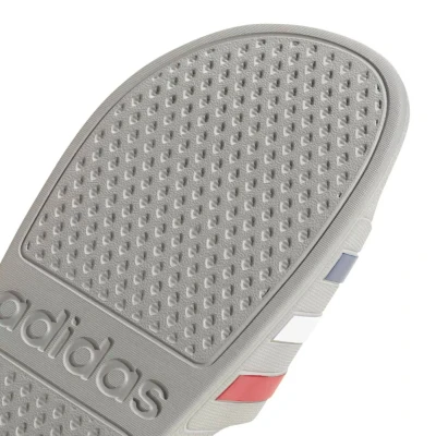 Adidas Adilette Aqua M grey two/mystery ink/pure ruby pánské nazouváky