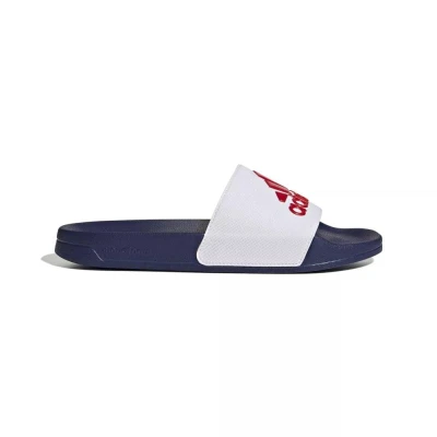 Adidas Adilette Shower M cloud white/better scarlet/victory blue pánské nazouváky