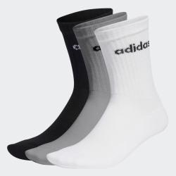 Adidas C LIN CREW 3P IC1302 Ponožky 3 KS Adidas C LIN CREW 3P IC1302 Ponožky 3 KS