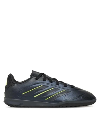 Adidas Copa Pure III Club K IN core black/dgh solid grey/lucid lemon chlapecké fotbalové kopačky