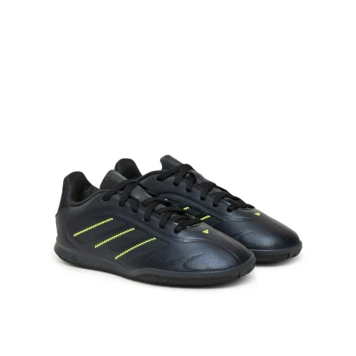 Adidas Copa Pure III Club K IN core black/dgh solid grey/lucid lemon chlapecké fotbalové kopačky