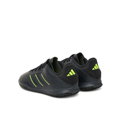Adidas Copa Pure III Club K IN core black/dgh solid grey/lucid lemon chlapecké fotbalové kopačky