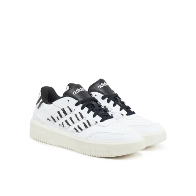Adidas Courtblock Bold W cloud white/cloud white/core black dámské tenisky