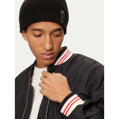Adidas ESS BEANIE BLACK/WHITE zimní čepice