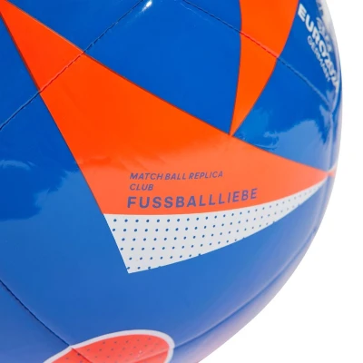 Adidas EURO24 CLB GLOBLU/SOLRED/WHITE fotbalový míč