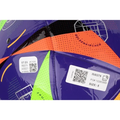 Adidas EURO24 PRO BEACH BLAPUR/BLACK/SILVMT fotbalový míč