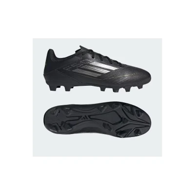 Adidas F50 Club M FG core black/iron metalic/gold metalic pánské outdoorové fotbalové kopačky