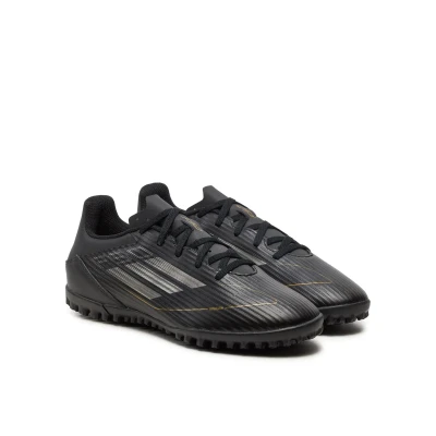 Adidas F50 Club M TF core black/iron metallic/gold metallic pánské fotbalové kopačky turfy