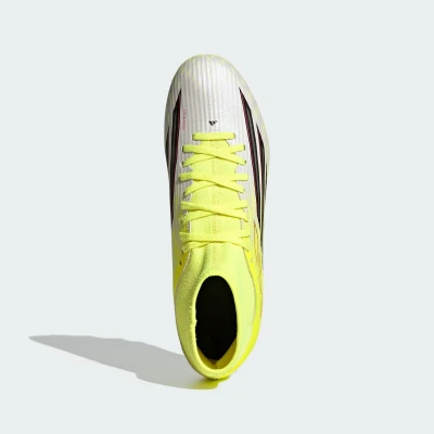 Adidas F50 Club Mid M FG/MG team solar yellow 2/core black/lucid red pánské outdoorové fotbalové kopačky