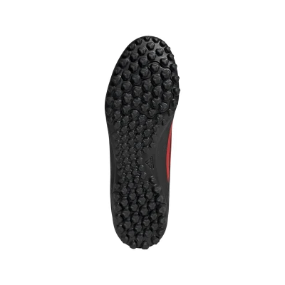 Adidas F50 Club Mid M TF core black/lucid red/core black pánské fotbalové kopačky turfy
