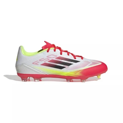 Adidas F50 League M FG/MG cloud white/core black/solar yellow pánské outdoorové fotbalové kopačky