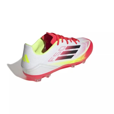 Adidas F50 League M FG/MG cloud white/core black/solar yellow pánské outdoorové fotbalové kopačky