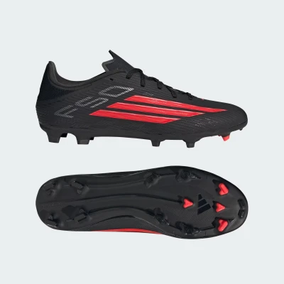 Adidas F50 League M FG/MG core black/lucid red/core black pánské outdoorové fotbalové kopačky
