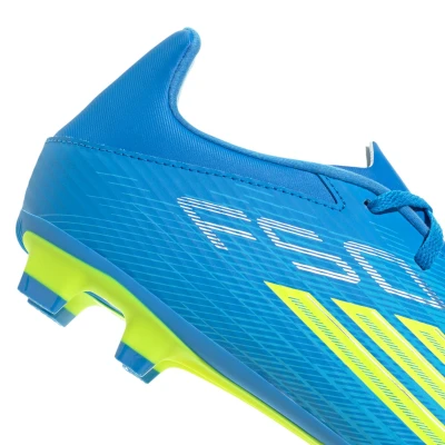 Adidas F50 League M FG/MG lucid ray blue/team solar yellow 2/lucid aquamarine pánské outdoorové fotbalové kopačky