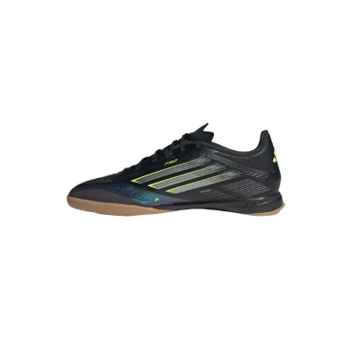 Adidas F50 League M IC core black/iron metallic/lucid lemon pánské halové fotbalové kopačky