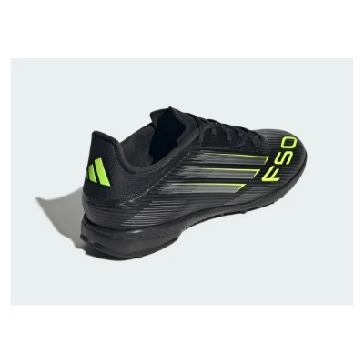 Adidas F50 League M TF core black/iron metallic/lucid lemon pánské fotbalové kopačky turfy